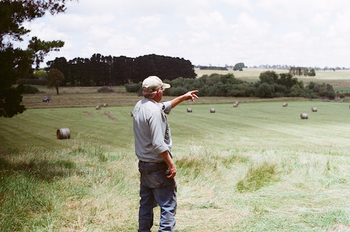 Farmer see the results of his labor